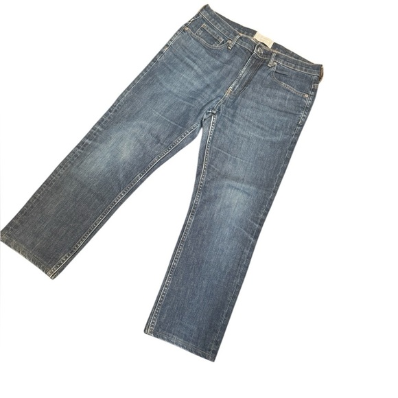 Everlane Denim - EVERLANE 5 Pocket Dark Wash Stretch Jeans Size 30 X 26 Women Mid Rise Slim Denim